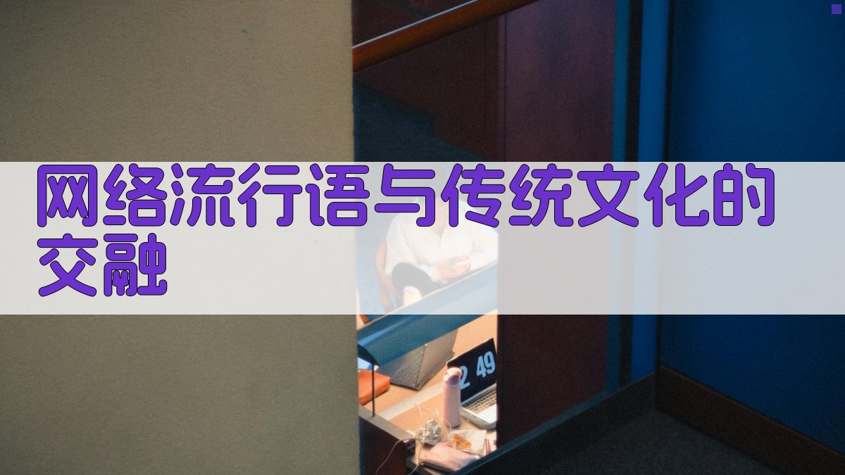 网络流行语与传统文化的交融 图4