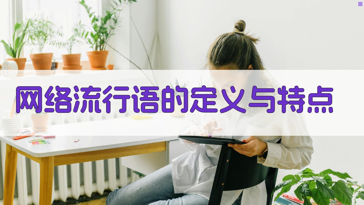 网络流行语的定义与特点 图1