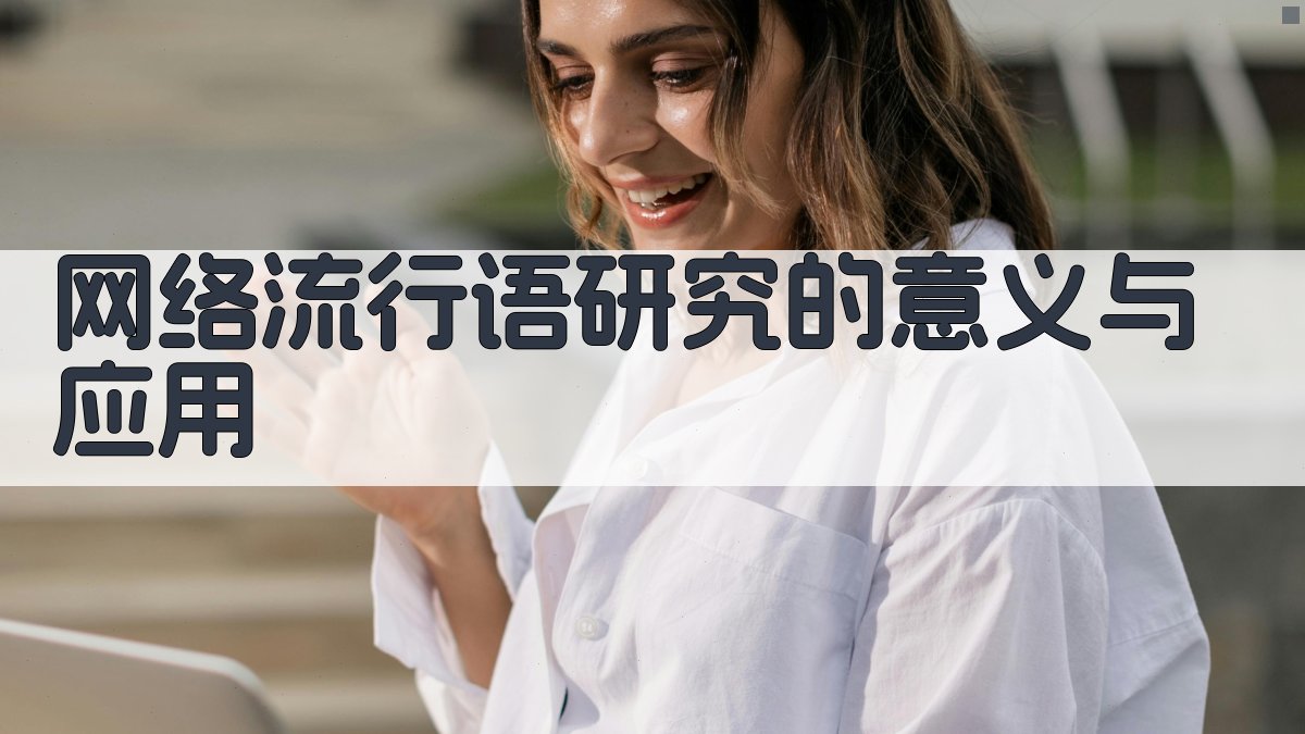 网络流行语研究的意义与应用 图2