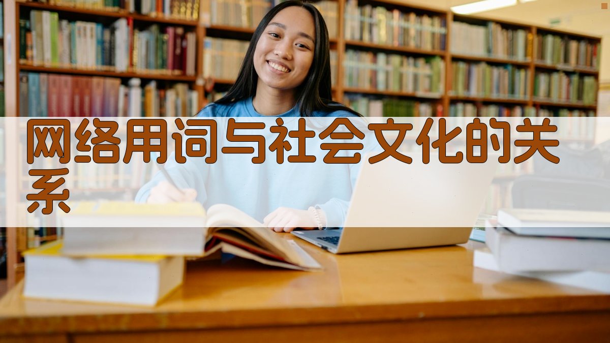 网络用词与社会文化的关系 图1