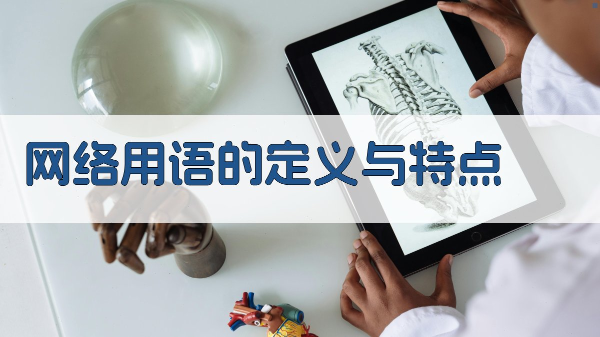 网络用语的定义与特点 图1