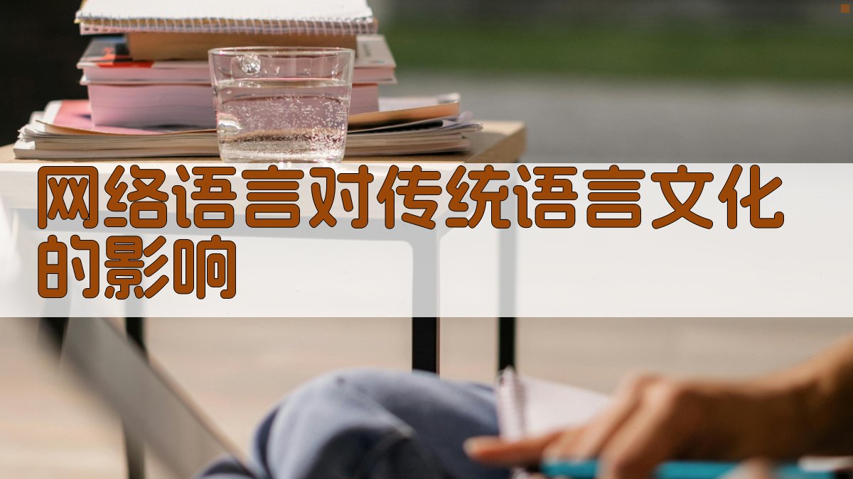 网络语言对传统语言文化的影响 图3
