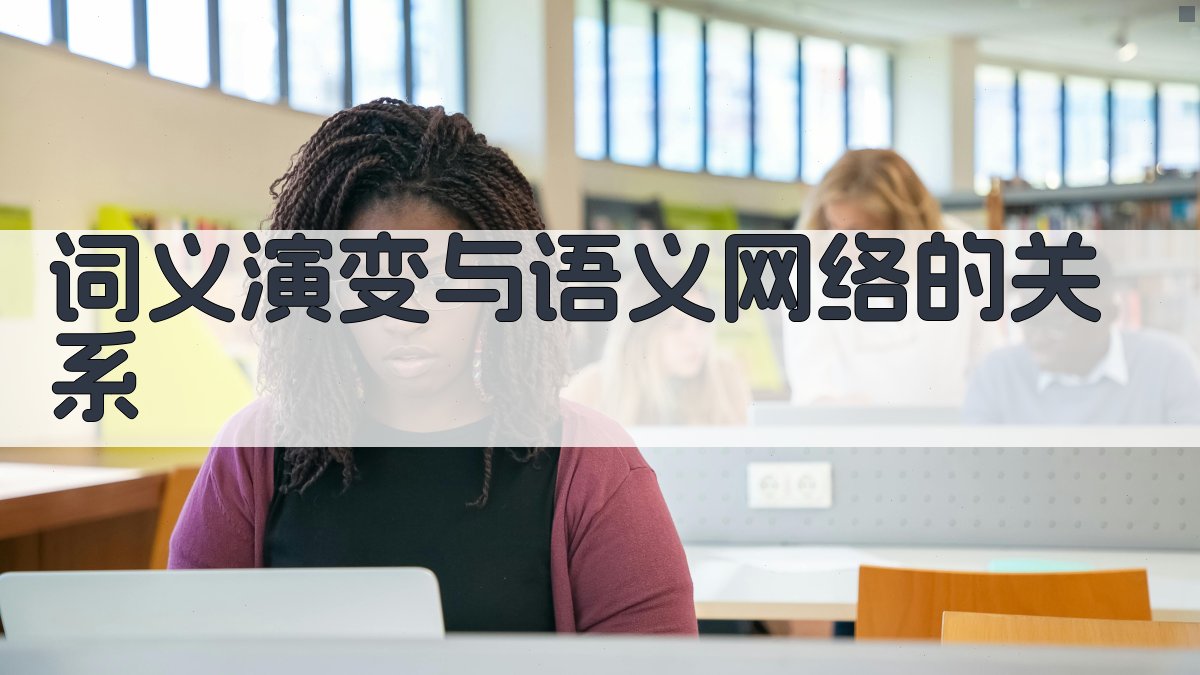 词义演变与语义网络的关系 图4