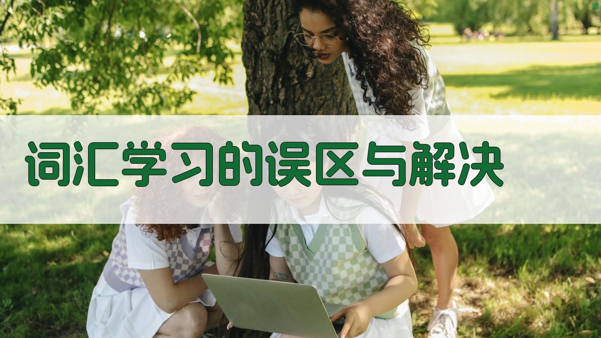 词汇学习的误区与解决 图3