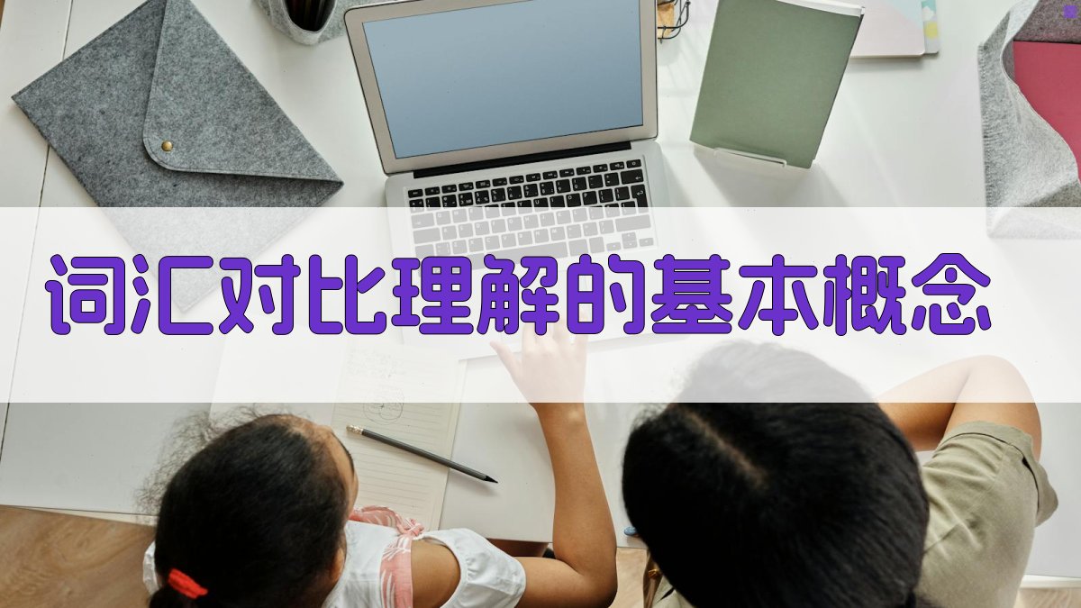 词汇应用对比理解方法