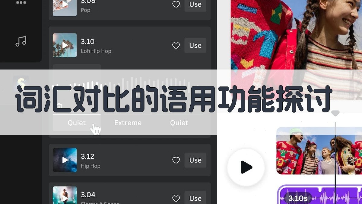 词汇对比的语用功能探讨 图4