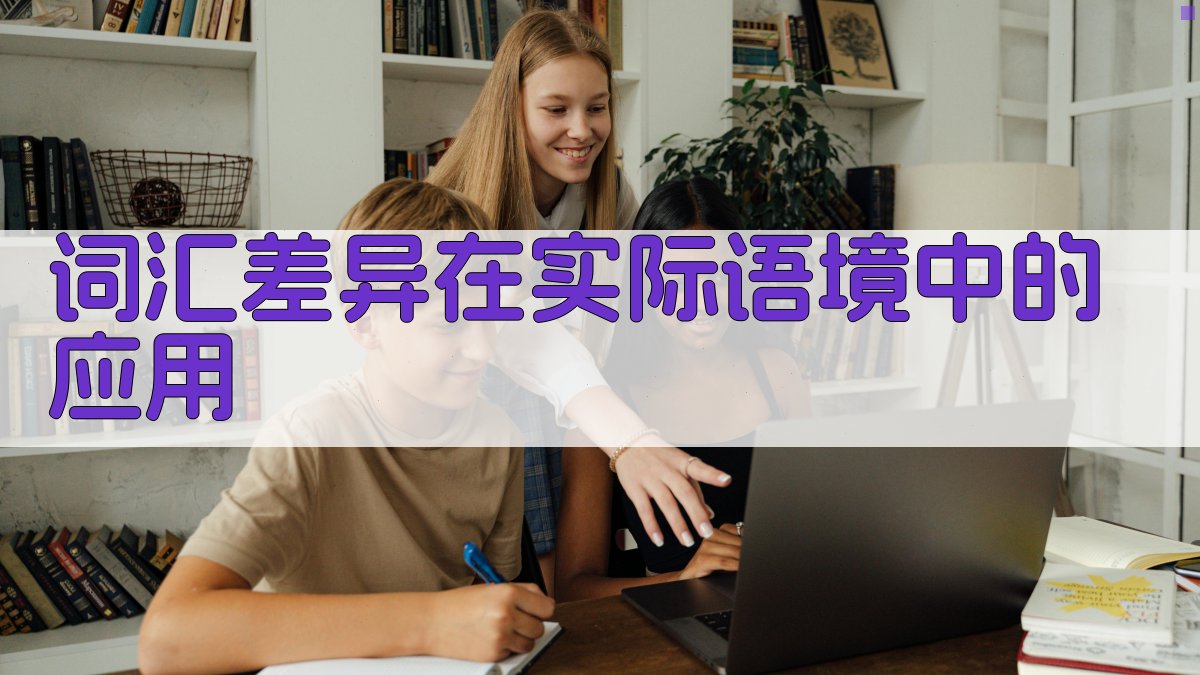 词汇差异在实际语境中的应用 图3