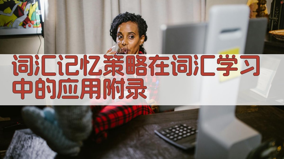 词汇记忆策略在词汇学习中的应用 · 附录 图5