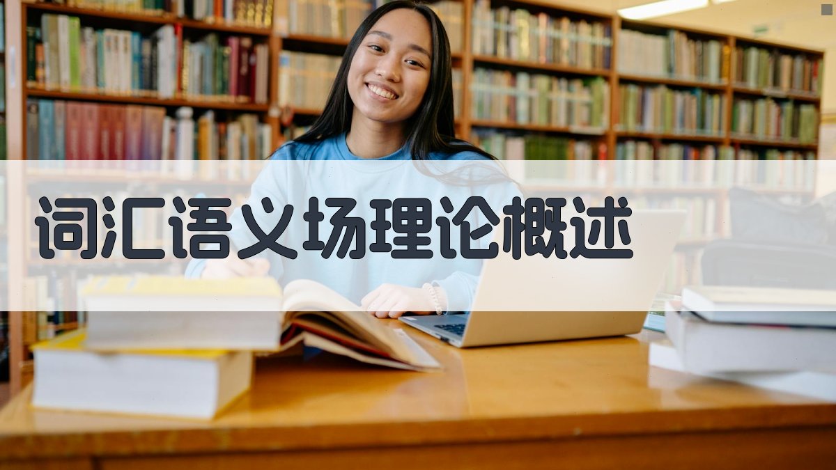 词汇语义场理论概述 图1