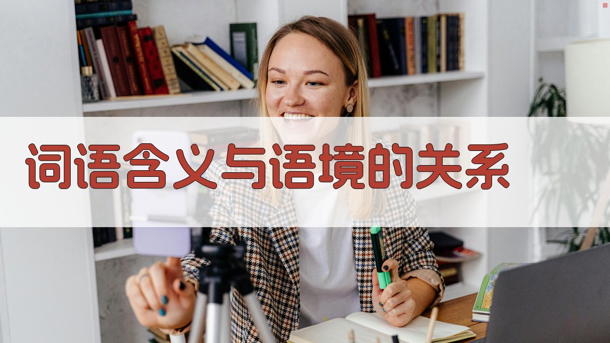 词语含义与语境的关系 图3