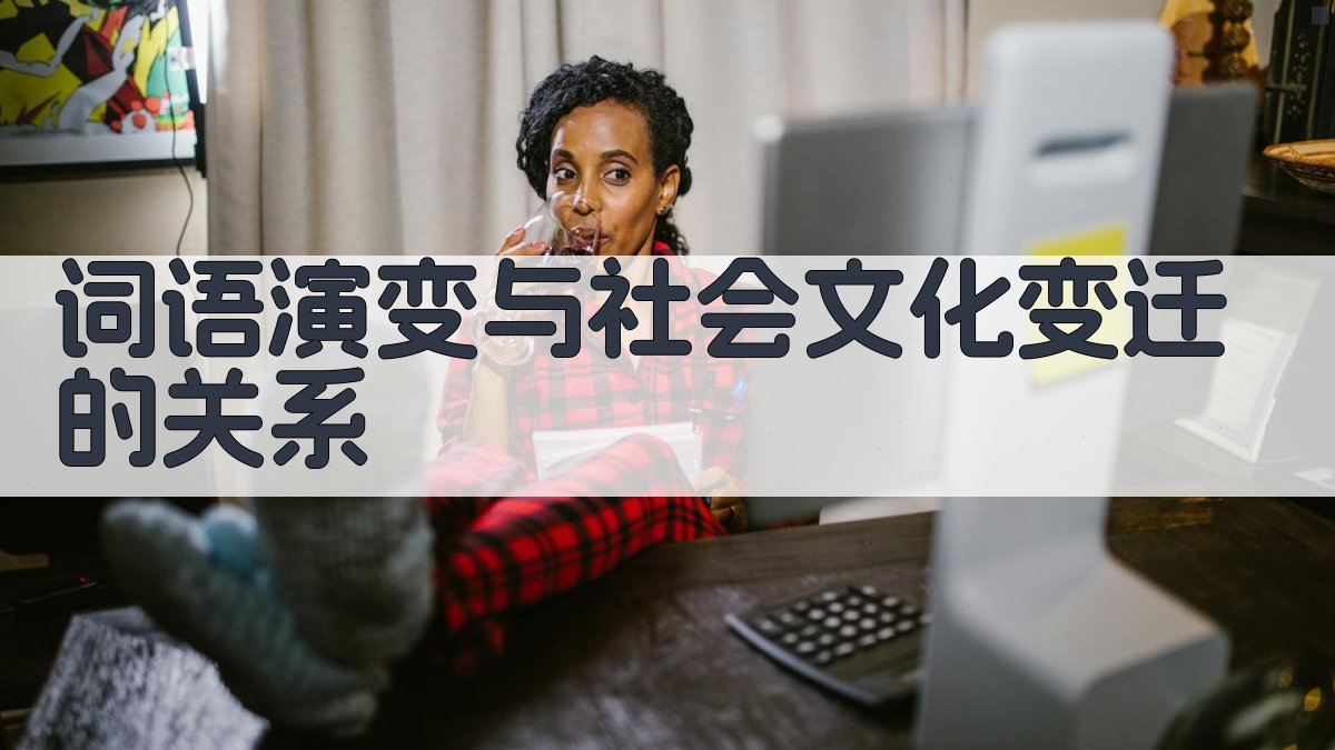 词语演变与社会文化变迁的关系 图4