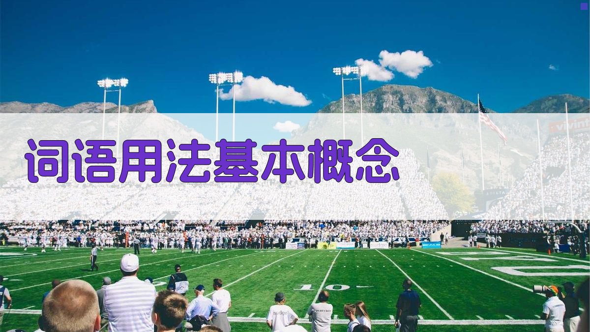 词语用法基本概念 图1
