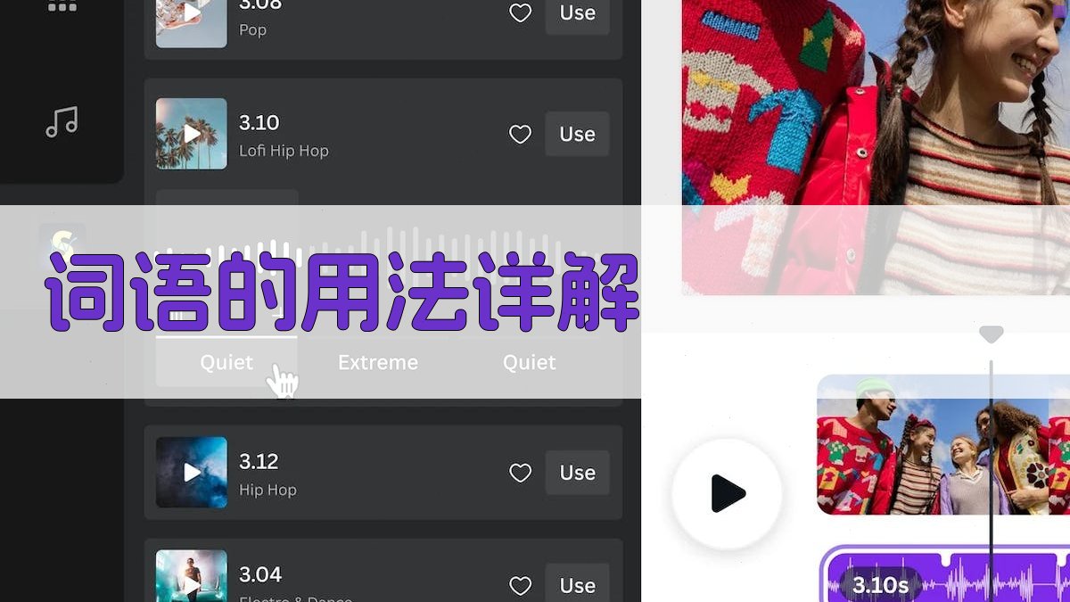 词语的用法详解 图1