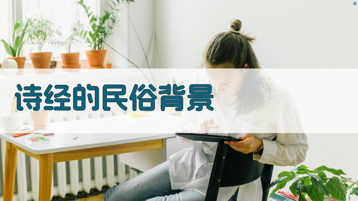 《诗经》民俗风情研究