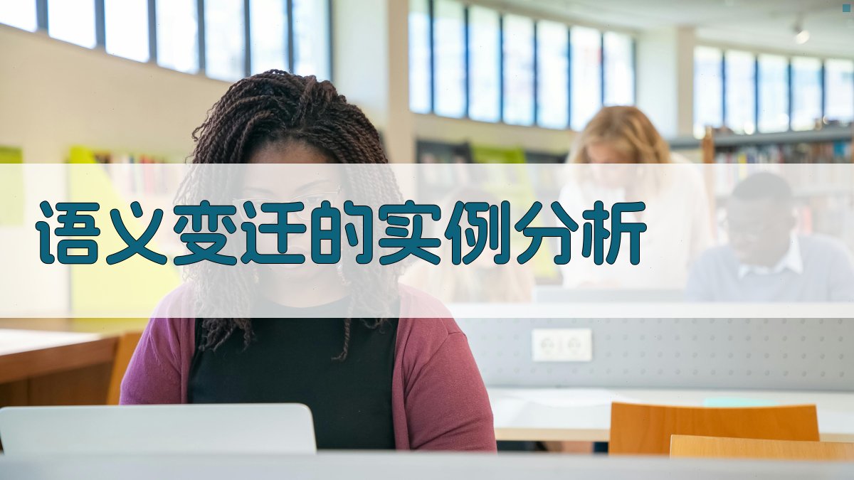 语义变迁的实例分析 图2