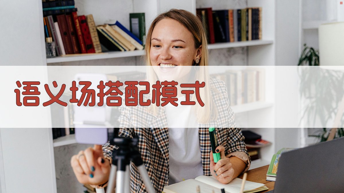 语义场搭配模式 图2