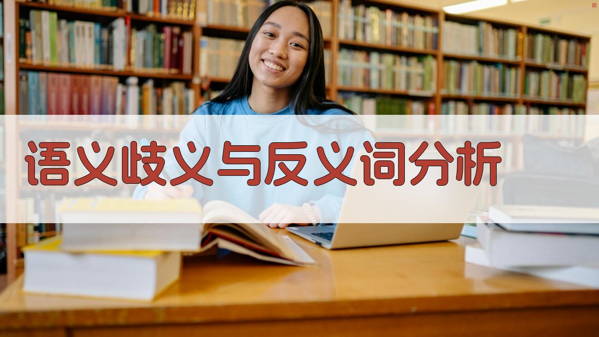 语义歧义与反义词分析 图2