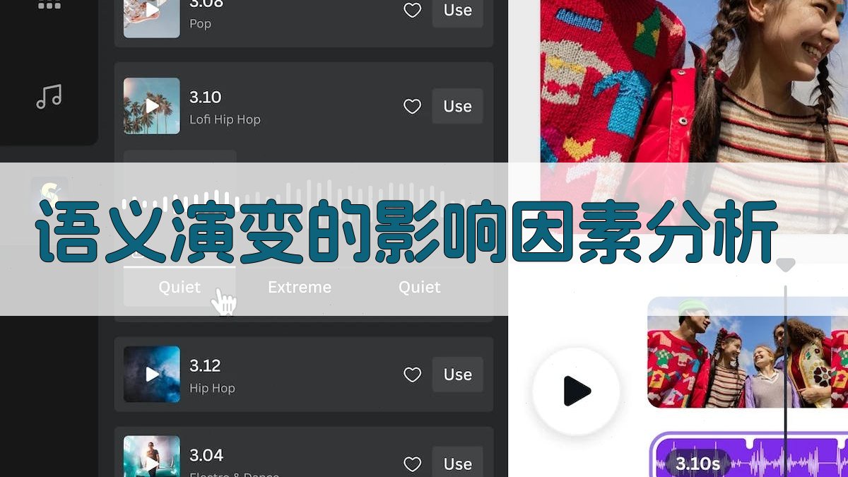 语义演变的影响因素分析 图2