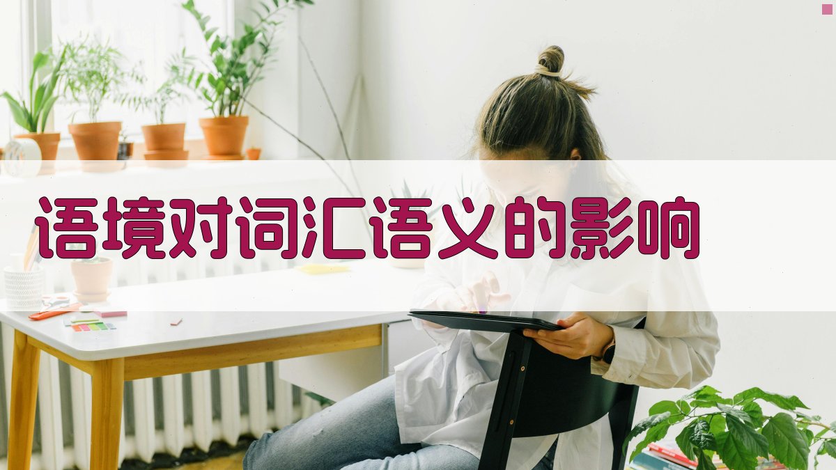 语境对词汇语义的影响 图2