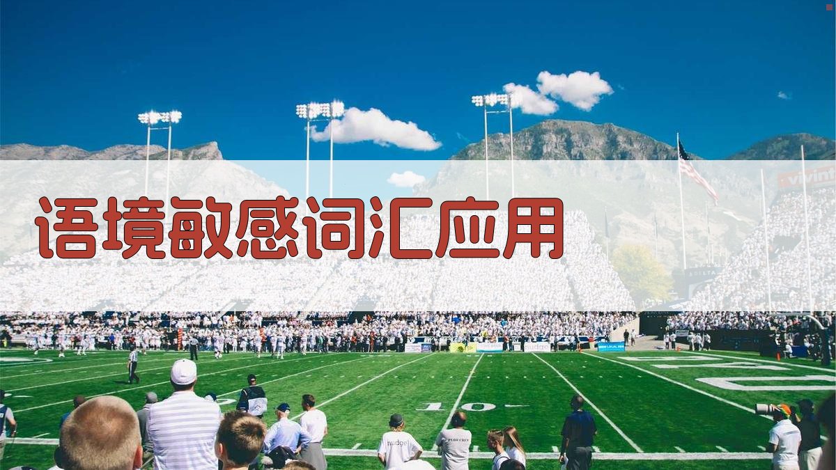 语境敏感词汇应用 图4