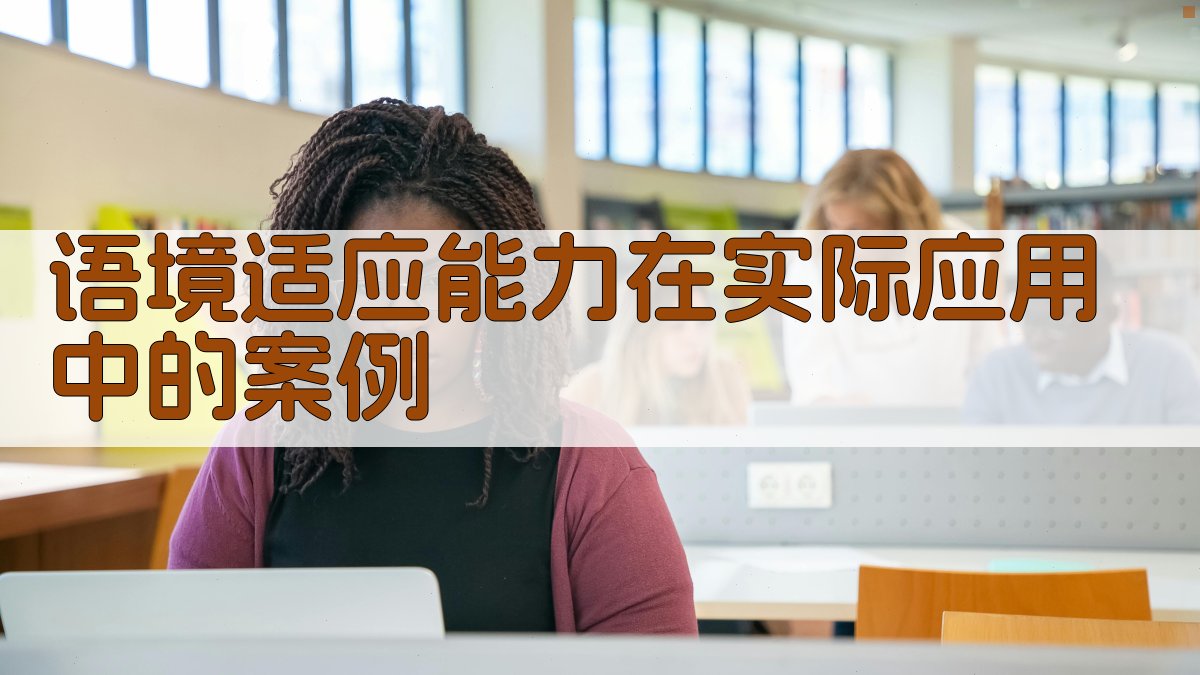 语境适应能力在实际应用中的案例 图1