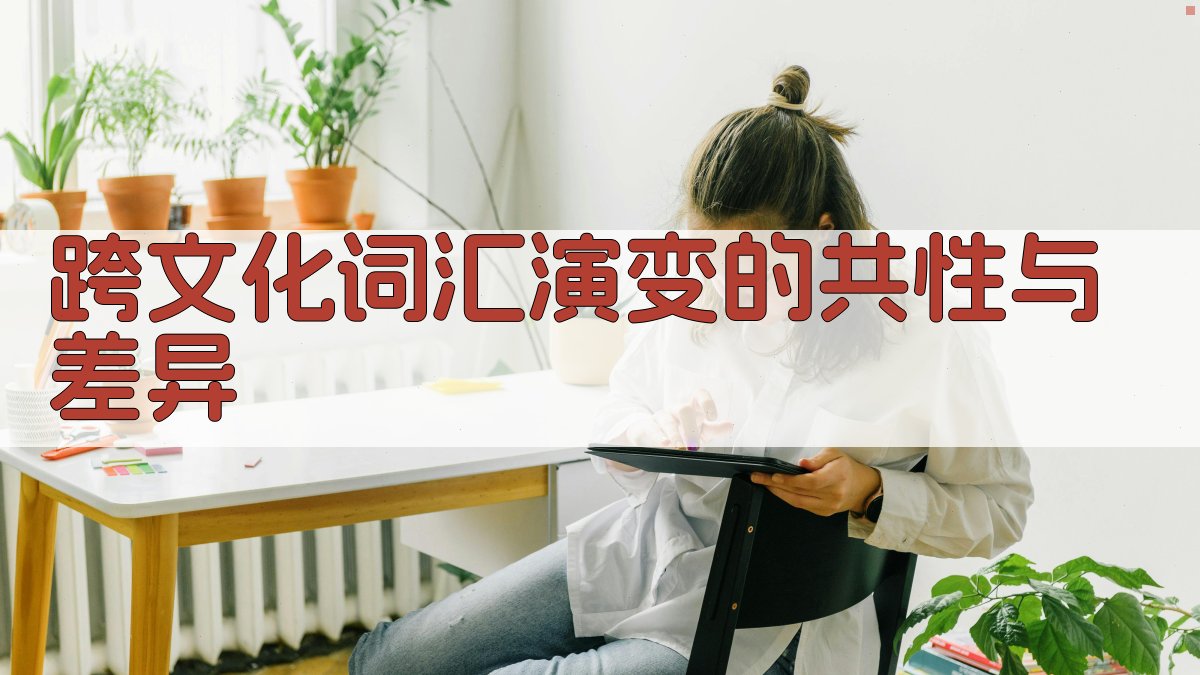 跨文化词汇演变的共性与差异 图3