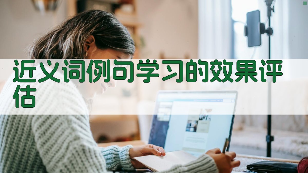 近义词例句学习策略