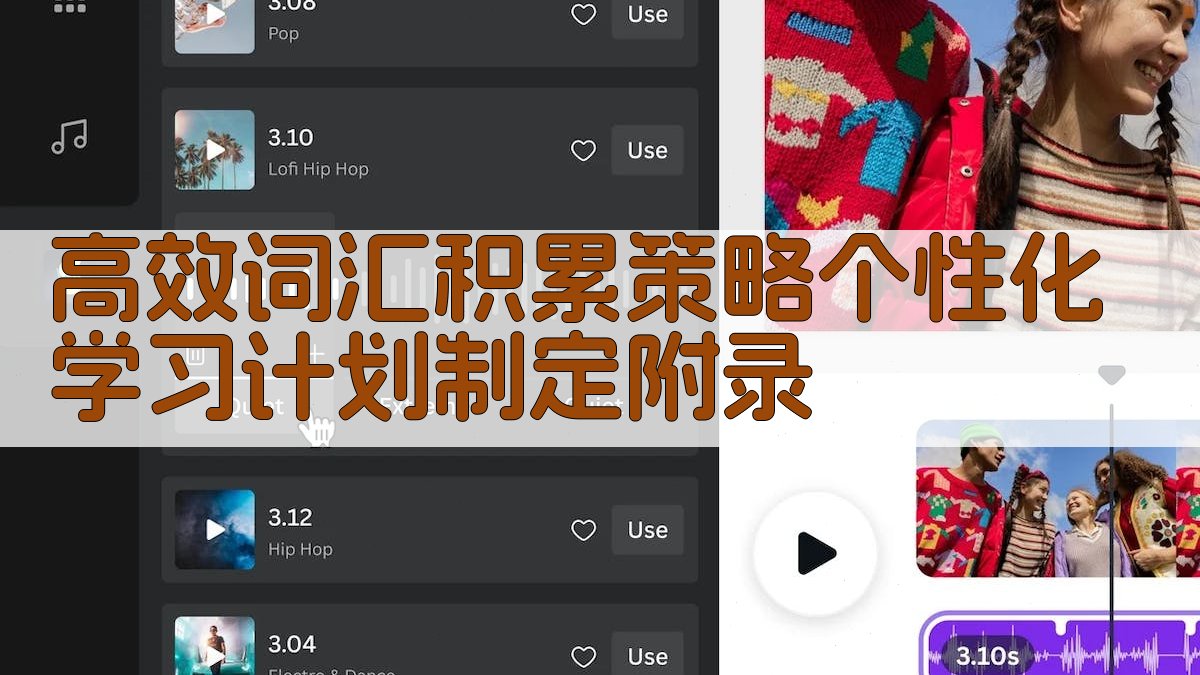 高效词汇积累策略个性化学习计划制定 · 附录 图4